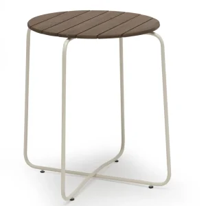 Trygg betalning Oas cafébord - Vit/cinnamon 60 cm från Hillerstorp- Bra Möbler