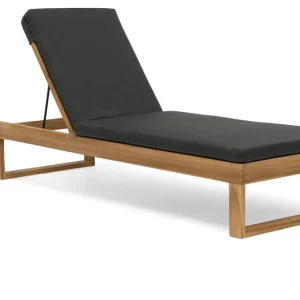 Trygg betalning Himmelsnäs solsäng - Teak inkl grå dyna från Hillerstorp- Bra Möbler