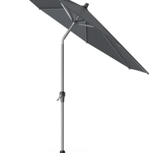 Kundfavorit Riva parasoll - Mörkgrå/grå exkl. parasollfot 2,5 m från Platinum Sun & Shade- Bra Möbler