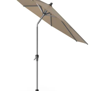 Riva parasoll - Taupe/grå exkl. parasollfot 2,5 m från Platinum Sun & Shade- Bra Möbler Nyhet