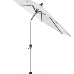 Riva parasoll - Vit/grå exkl. parasollfot 2,7 m från Platinum Sun & Shade- Bra Möbler Beställ idag