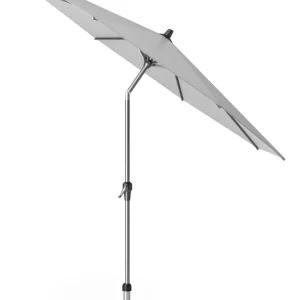 Erbjudandepris Riva parasoll - Grå/grå exkl. parasollfot 2,7 m från Platinum Sun & Shade- Bra Möbler