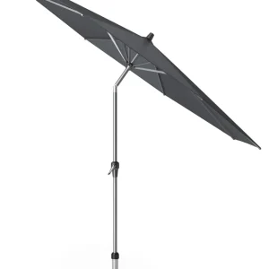 Riva parasoll - Mörkgrå/grå exkl. parasollfot 3 m från Platinum Sun & Shade- Bra Möbler Begränsat antal