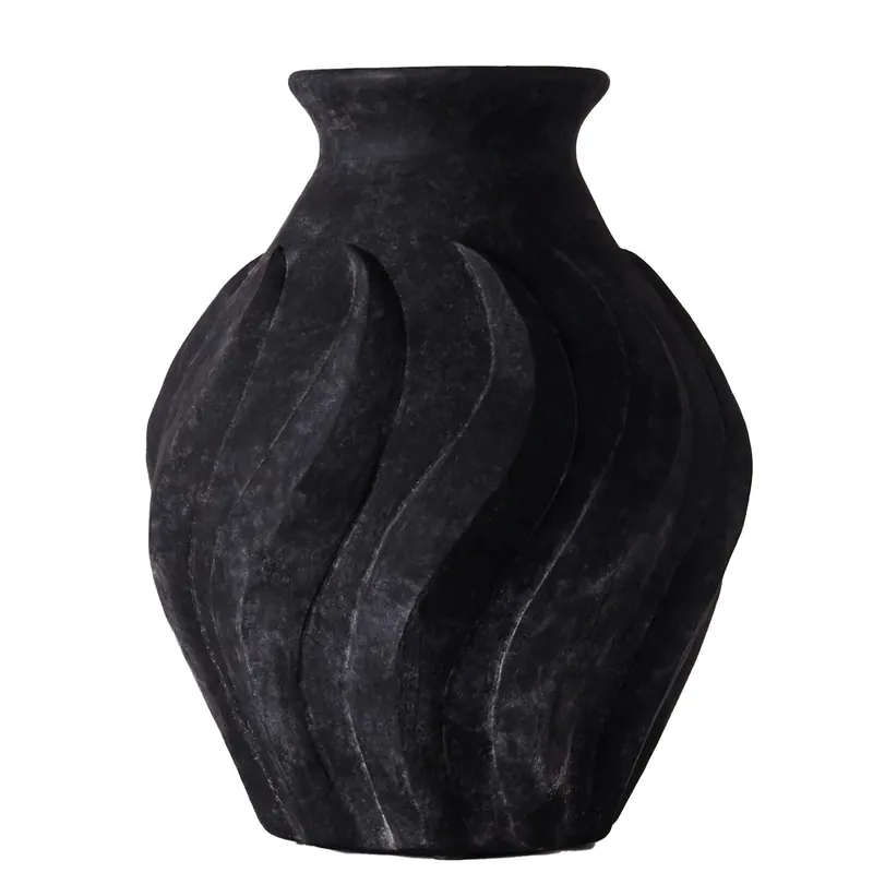 Outlet Swirl Vas Liten, Svart