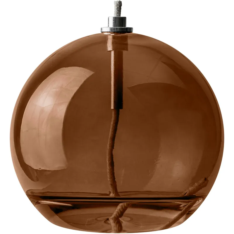 Aura Oljelampa 10 cm, Brun Handla nu
