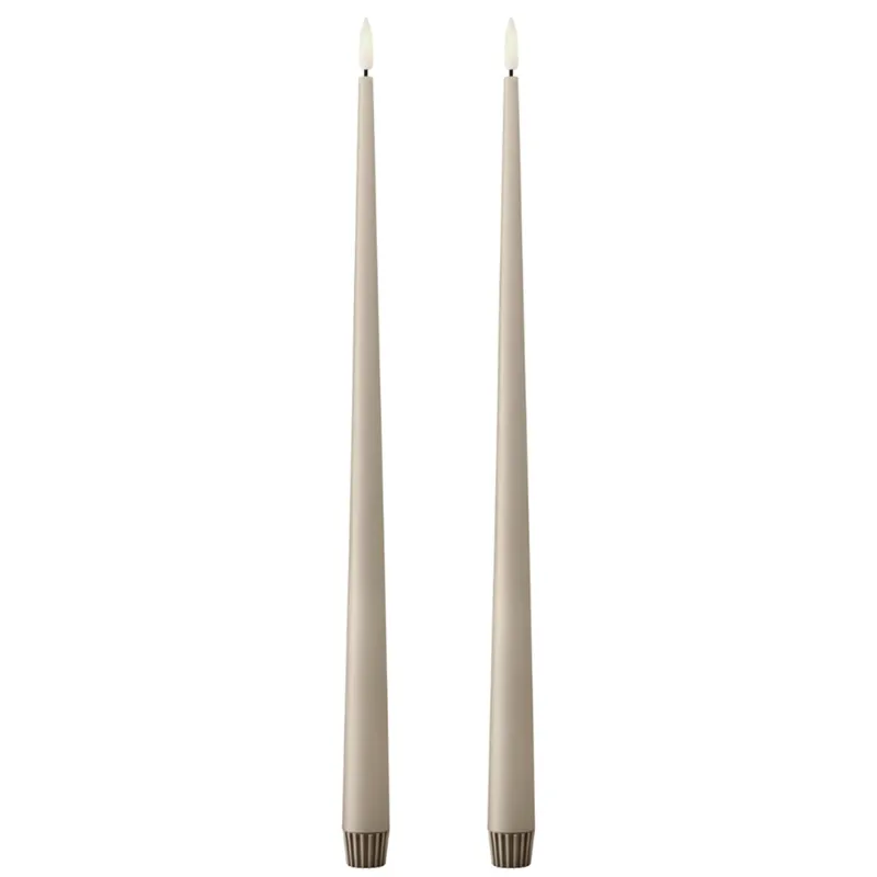Fri frakt Led-Ljus 2-pack 40 cm, Linen Grey