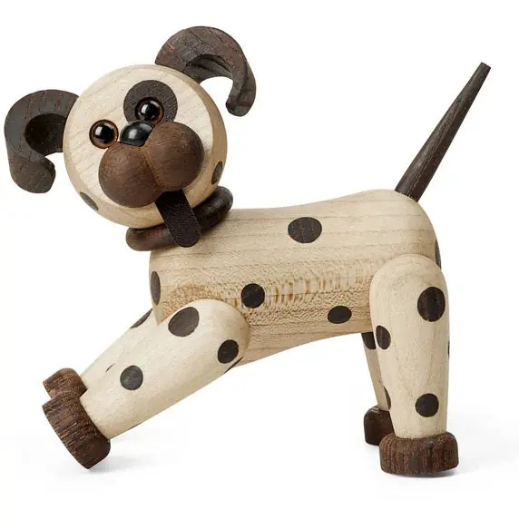 Begränsat erbjudande Joy Träfigur Hund