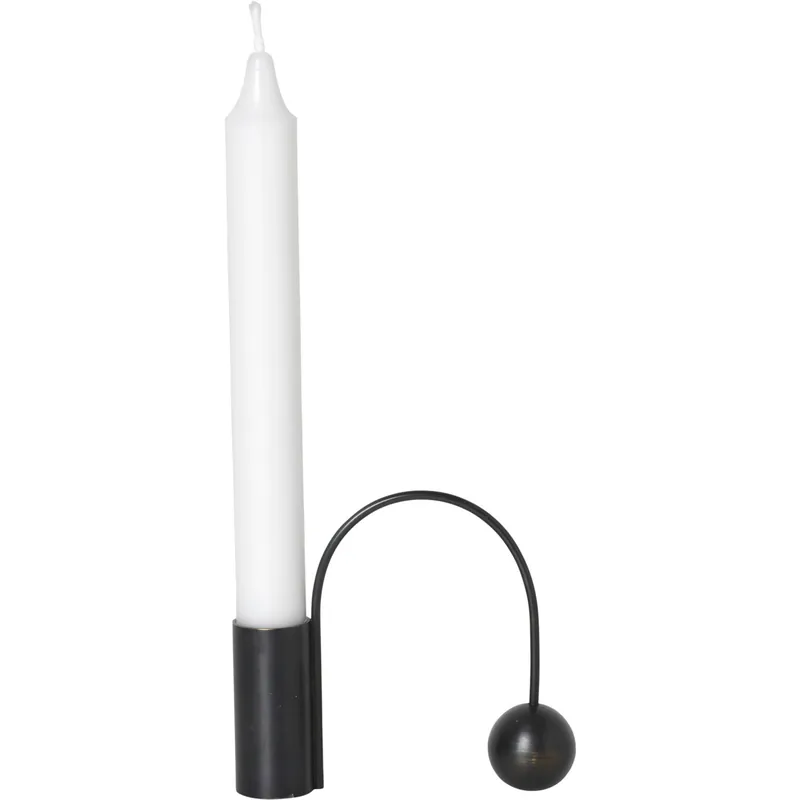 Begränsat antal Balance Ljusstake, Svart Mässing