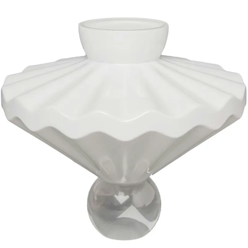 Ballerina Vas 30 cm, Milky Kampanjpris