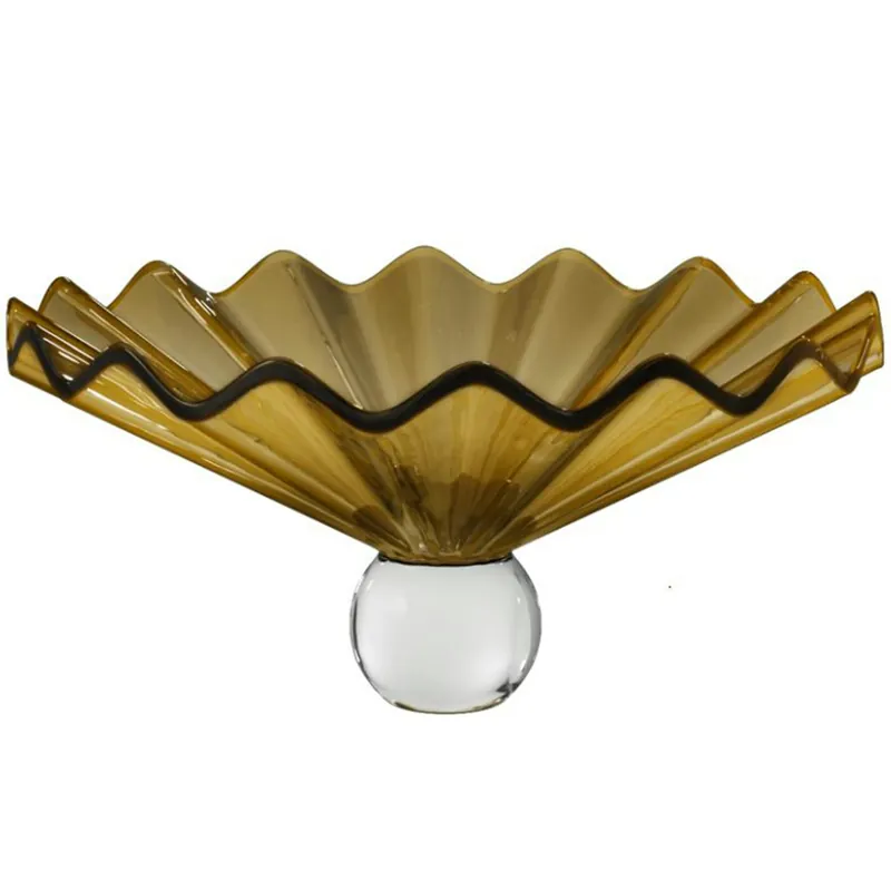 Fynd Ballerina Centerpiece Skål, Amber