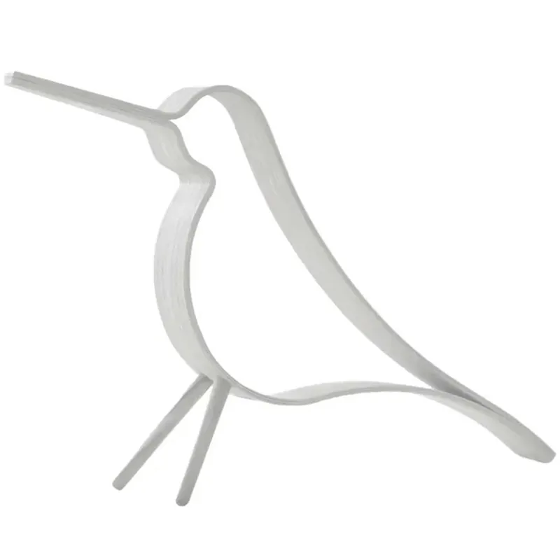 Lägg i varukorgen Woody Bird Dekoration 31 cm, Vit