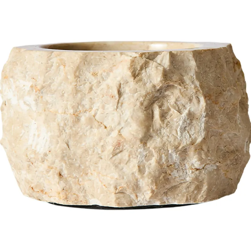 Rabatter Batu Ljuslykta 10 cm, Creme