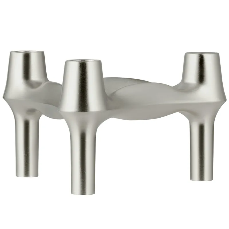 BMF Ljusstake, Brushed Chrome Fynd