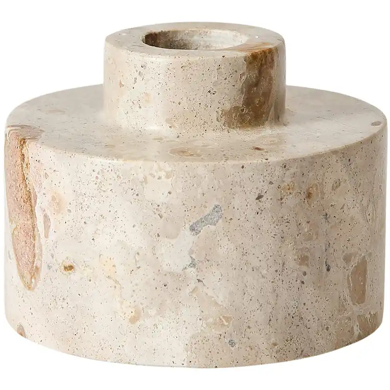 Populärt val Vita Ljusstake 6 cm, Seashell