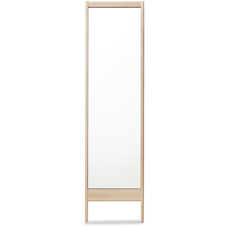 A Line Spegel 52x195 cm, Vitoljad Ek Lågt pris