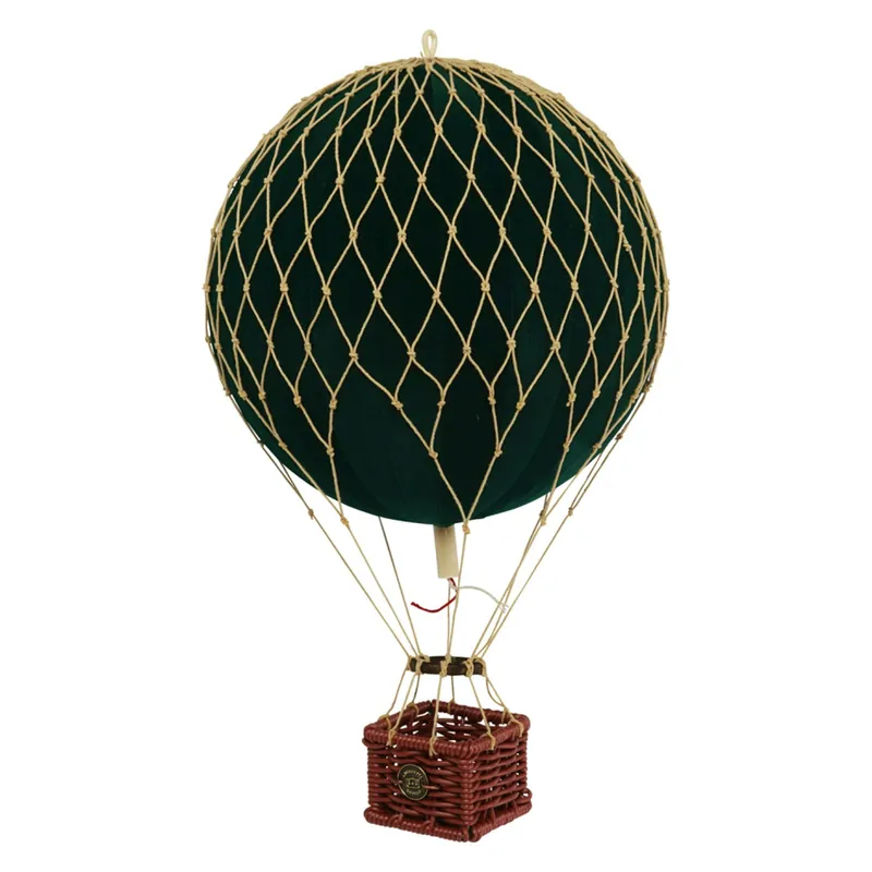 Travels Light Luftballong Sammet Ø18 cm, Grön Lägg i varukorgen