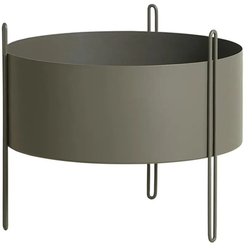 Fri frakt Pidestall Kruka Ø40 cm, Taupe