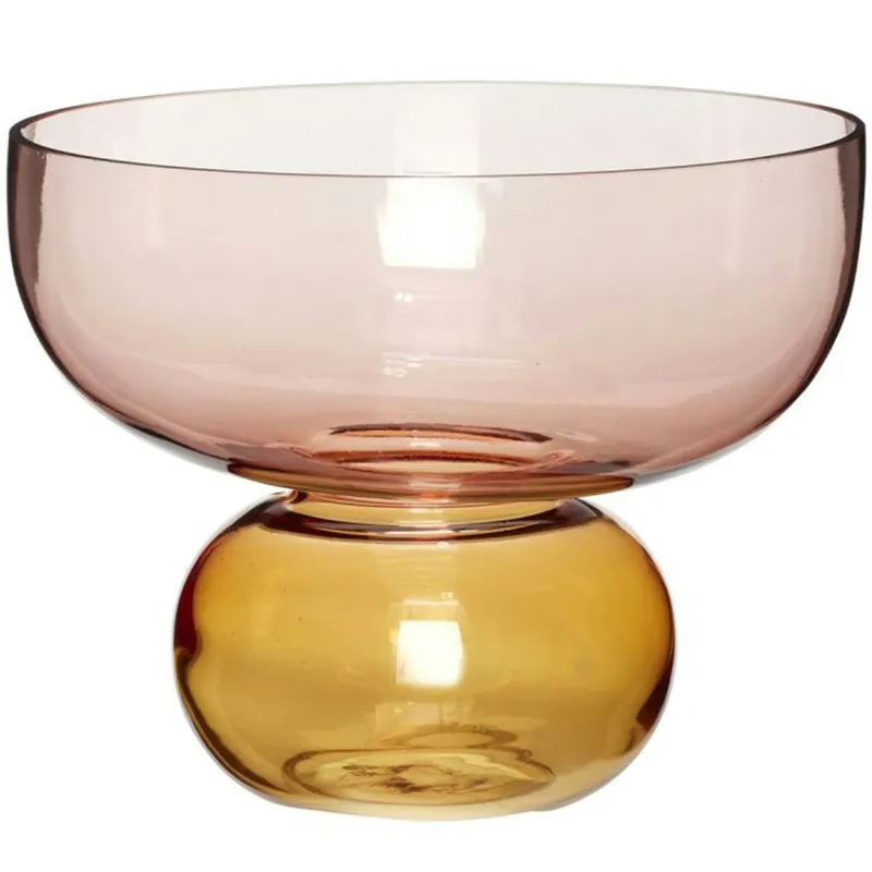 Fynd Show Vas 20 cm, Amber/Rose