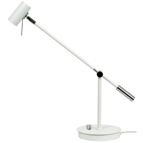 B4004 Cato Bordslampa Vit M Dimmer Fynd