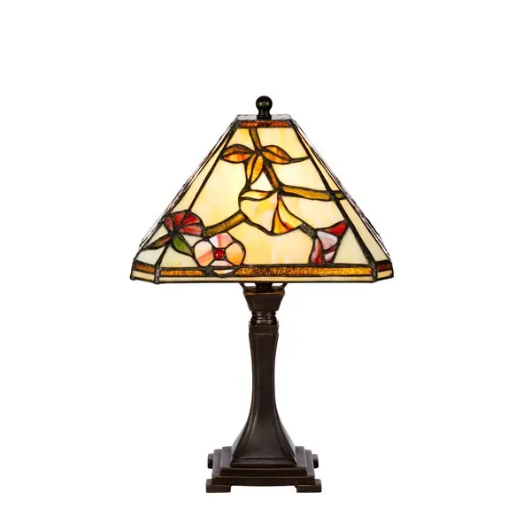 I lager Våreld B98-26 Bordslampa 26Cm Tiffany