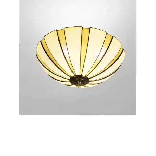 Fri frakt Coupe P82-45 Plafond Tiffany Amber