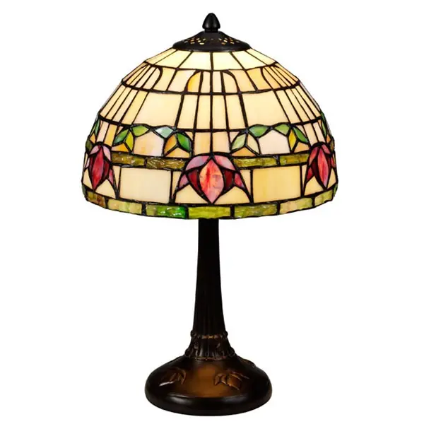 Billigare Fuchsia B99-25 Bordslampa Tiffany 25Cm