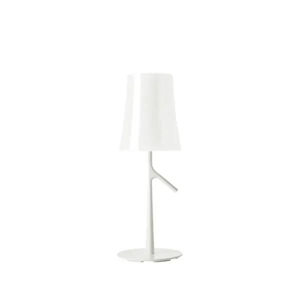Birdie Bordslampa LED Liten Vit Med Dimmer Begränsad tid