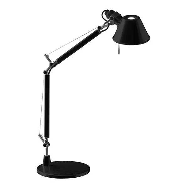 I lager Tolomeo Mini Bordslampa Svart Inkl. Bordsfot