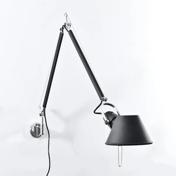 Handla nu Tolomeo Micro Parete Svart M Väggfäste