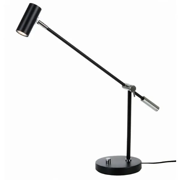 B4751 Cato-Led Bordslampa Svart Med Dimmer Extra rabatt