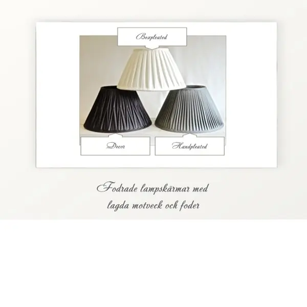 Köp online Lampskärm 43:A Bpl Offwhite Chintz