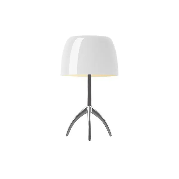 Begränsat antal Lumiere Bord Piccola G9 Alu/Vit Med Dimmer Utgått