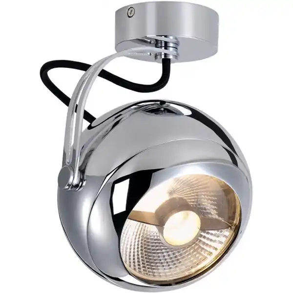 Kampanj Light Eye Tak/Vägg Krom Exkl. Ljuskälla