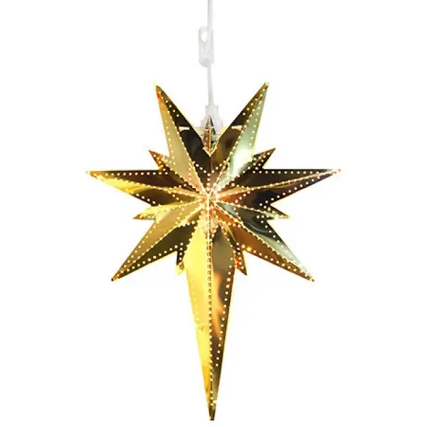 Extra rabatt Betlehem Julstjärna i metall, Mässing