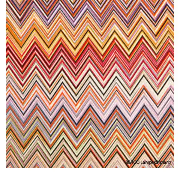 Fynd Lampskärm Sixten 17 Missoni John Röd Klo E14