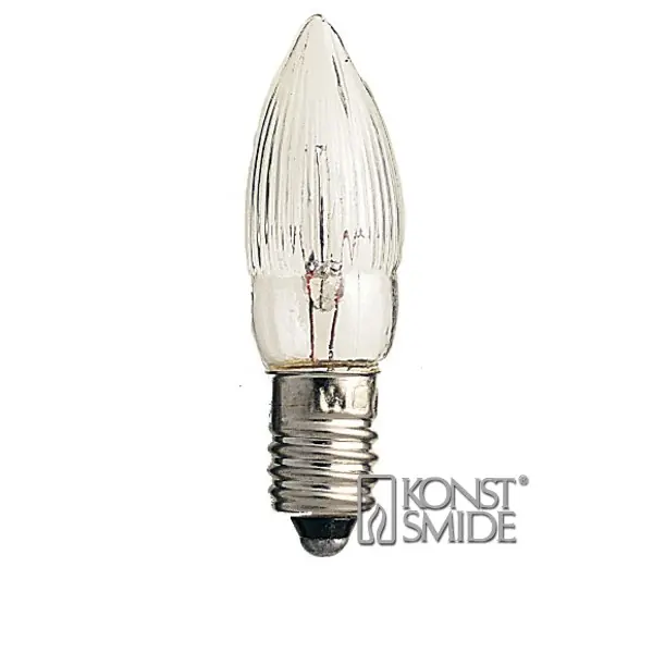 Kampanjpris Topplampa 12V 2,4W E10 Klar
