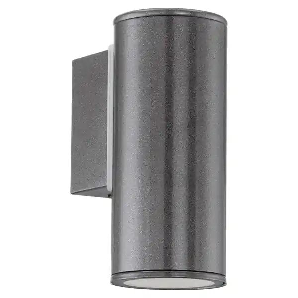 Begränsat erbjudande Riga 94102 Vägglampa Led Enkel Antracit Ip44