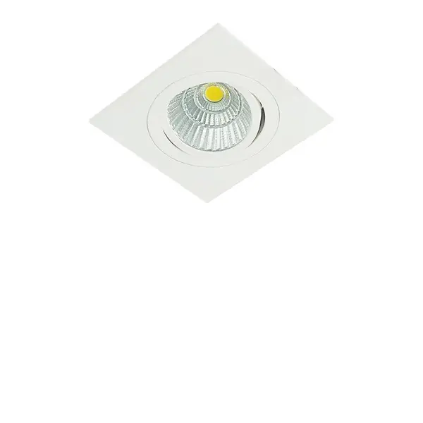 Köp online Focus Quadrat Cob Led Downlight Ip44 Riktbar