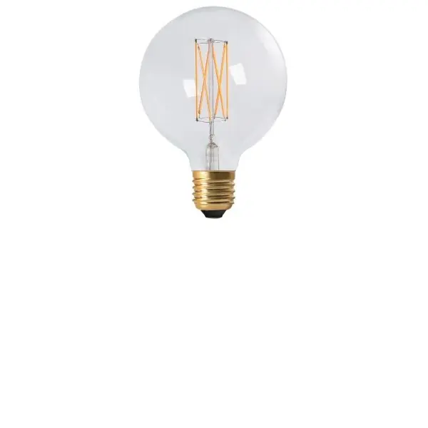 Globlampa Led Elect Filament 95Mm 4W E27 Dimbar Fynd