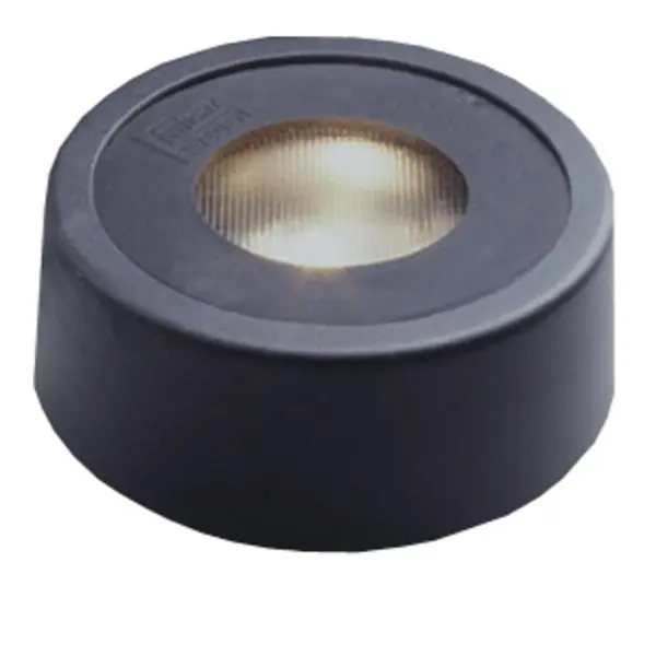 Ljussockel Plast Svart Rund 75Mm Rp75 Led Rabatter