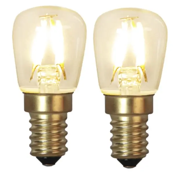 Sänkt pris Päronlampa LED 1,3W E14 2100K 2-Pack Ej Dim