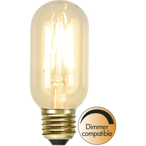 Lyktlampa Led Tubform 1,5W E27 2100K Dimbar Erbjudandepris