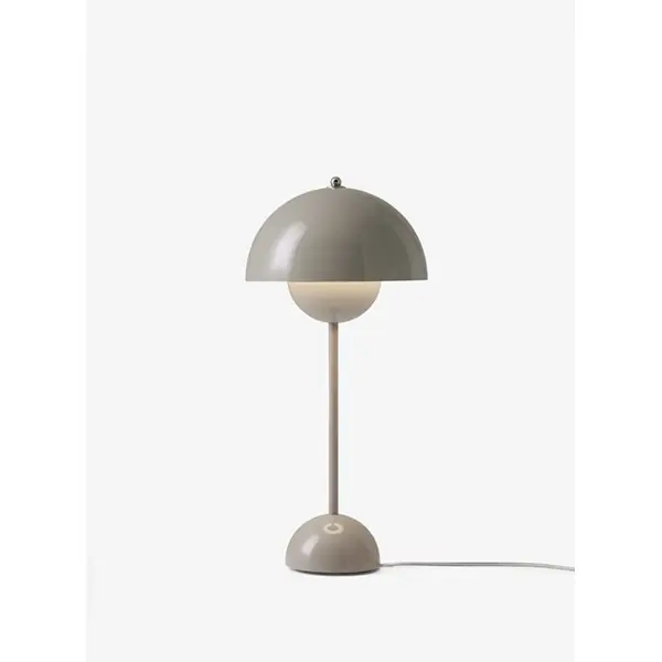 Snabb leverans Flowerpot Vp3 Bordslampa Gråbeige