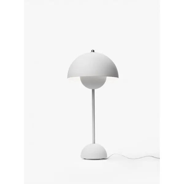 Flowerpot Vp3 Bordslampa Matt Ljusgrå Expressleverans