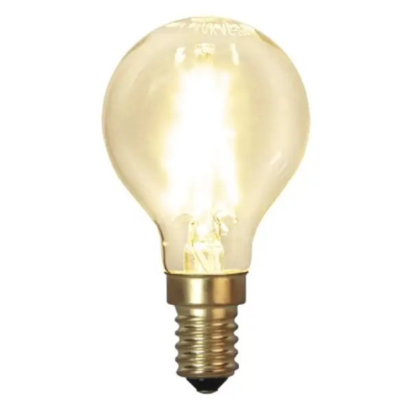Klotlampa Led 1,5W E14 Klar Filament 2100K 120Lm EJ DIM Snabb frakt