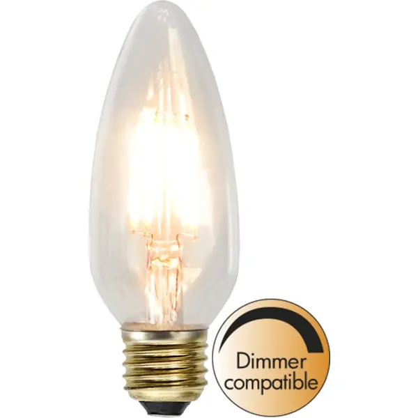 Kronlampa Led Klar 2200K E27 Utgått Fynd