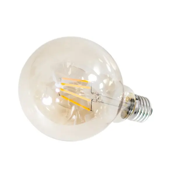 Filament glob 125mm amber 4W E27 LED dimbar Lägg i varukorgen