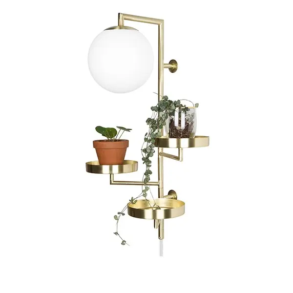 Astoria 2320-65 Vägglampa Borstad Mässing Snabb frakt