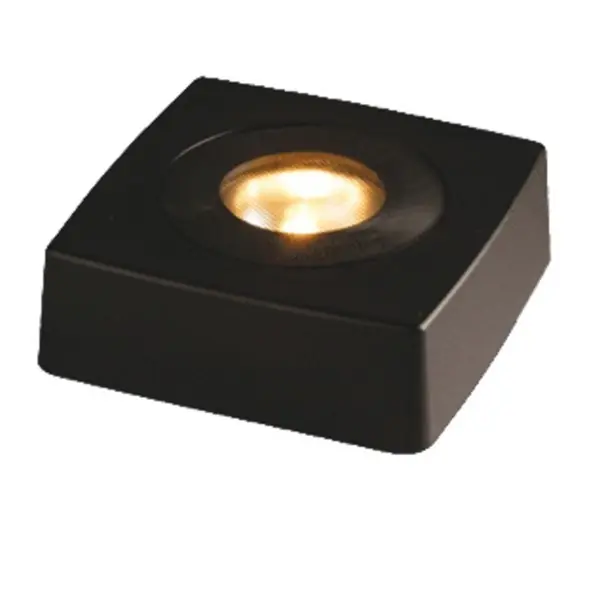 Ljussockel Plast Svart Kvadr 90X90 Sp90 Led Nedsatt pris