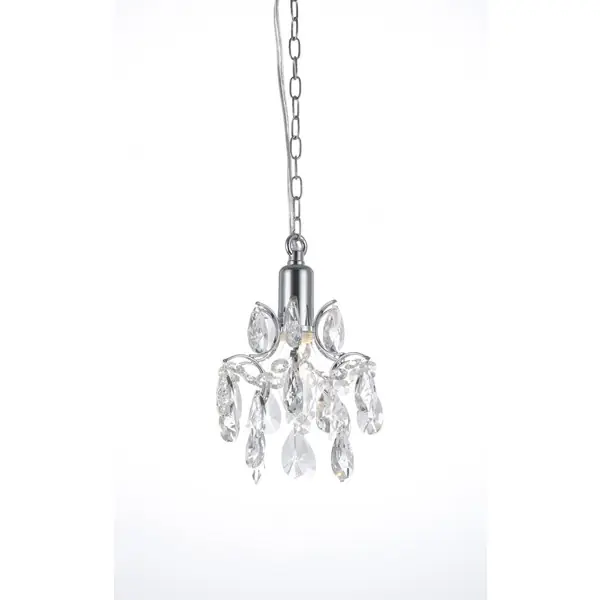 Billig Kate Fönsterlampa Kristall 16Cm Krom